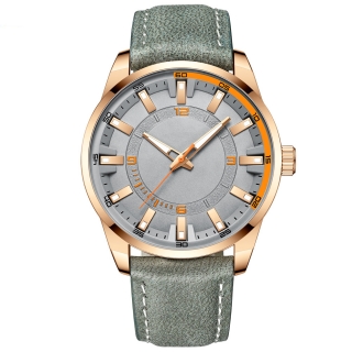 Leather Men watch-8390